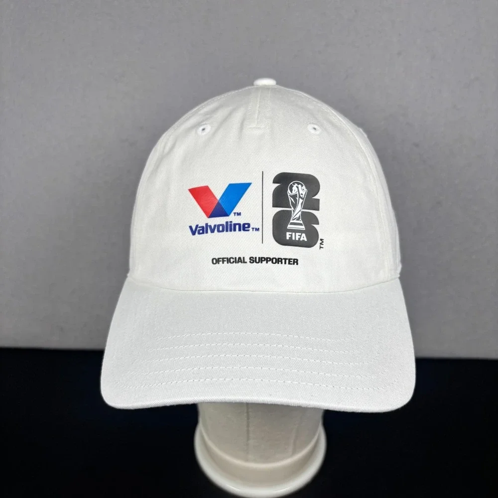Adidas FIFA World Cup 2026 Valvoline Official Supporter Hat White Baseball Cap